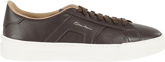 Santoni Double Buckle Sneaker