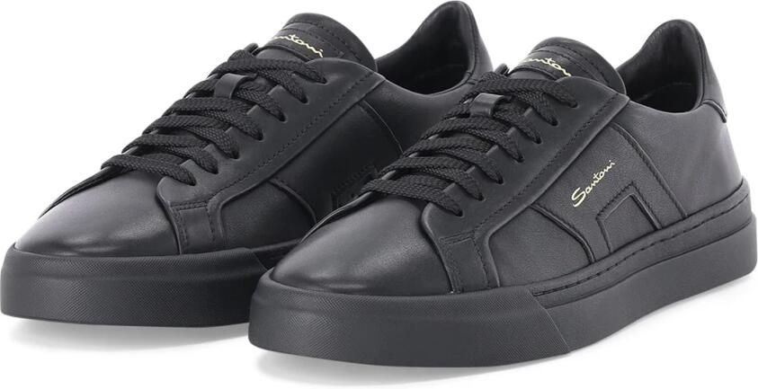 Santoni Double Buckle Sneaker