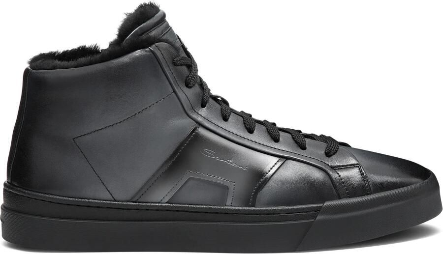 Santoni Double Buckle Sneaker