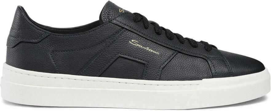 Santoni Double-Buckle Sneakers