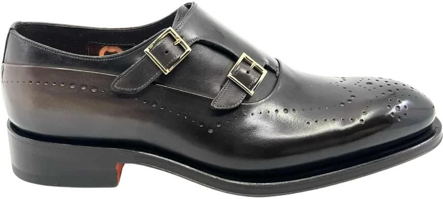Santoni Double Monk Strap