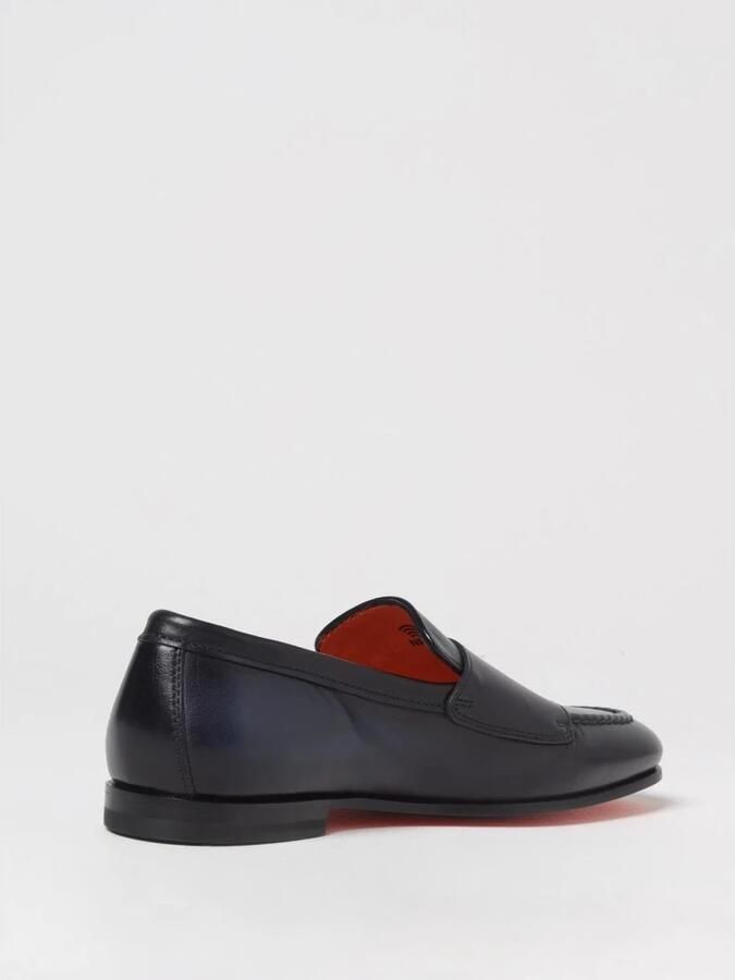 Santoni Double Monk Strap Leren Loafers - Foto 2