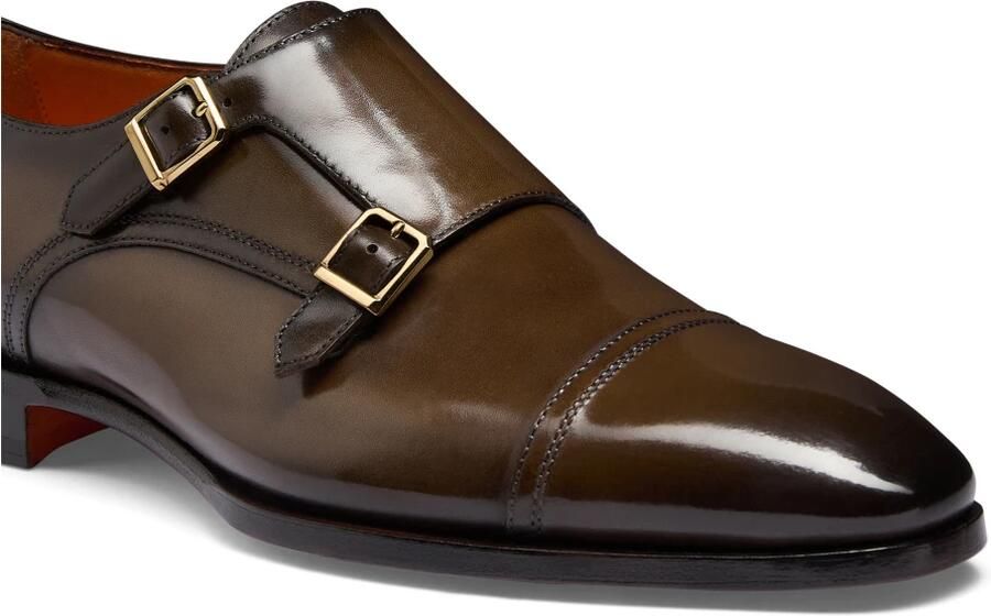 Santoni Double Monk Strap Schoen