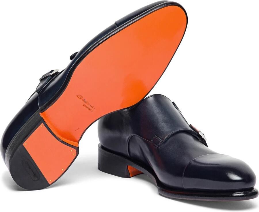 Santoni Double Monk Strap Shoe - Foto 2