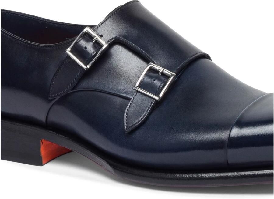 Santoni Double Monk Strap Shoe - Foto 3