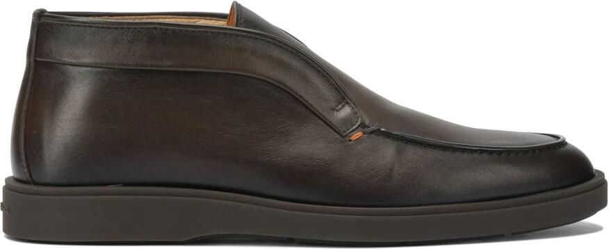 Santoni Dragon Suede Desert Boot