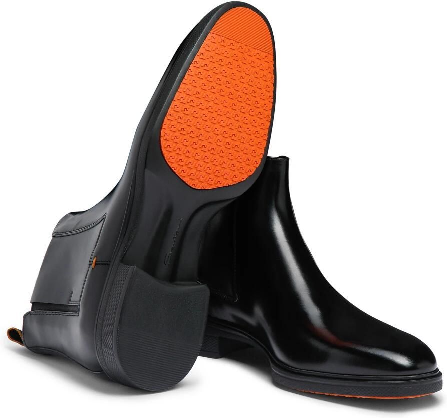 Santoni Easy chelsea boot van leer - Foto 2