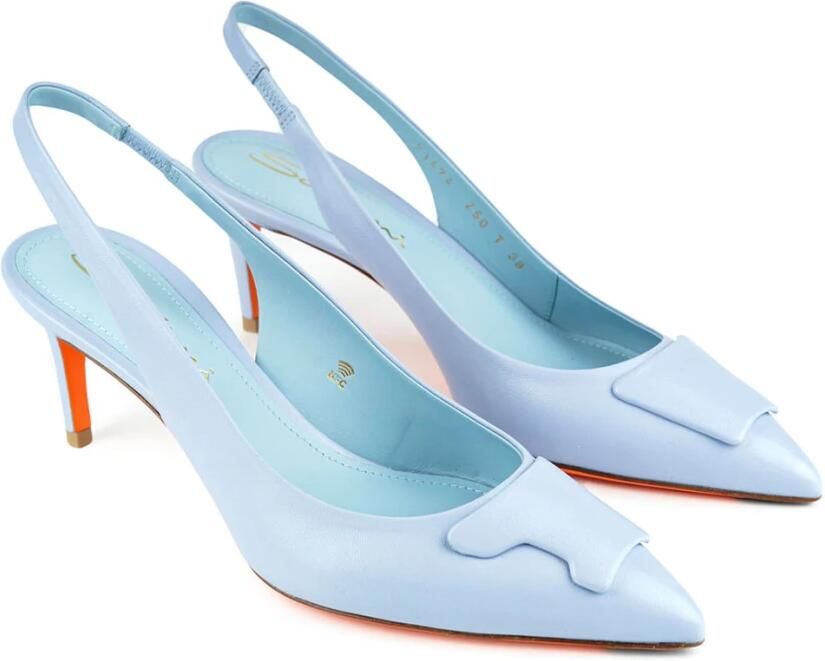 Santoni Elegante Slingback Pumps