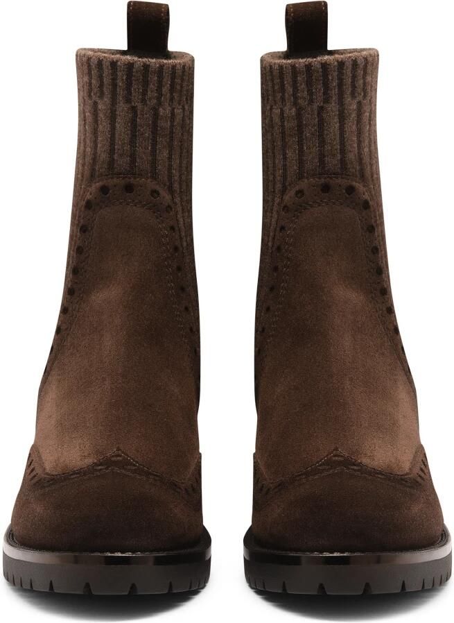 Santoni Enkelhoge laars met lage hak - Foto 2