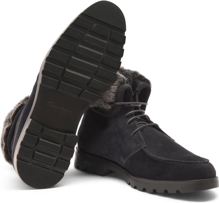 Santoni Enkellaars met veters - Foto 2