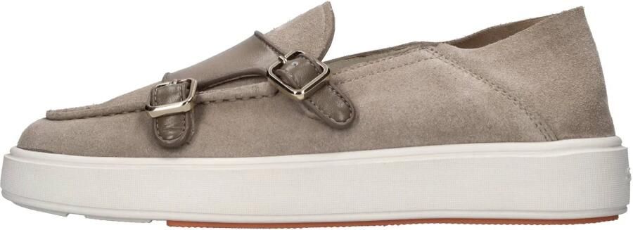 Santoni Flat shoes Beige