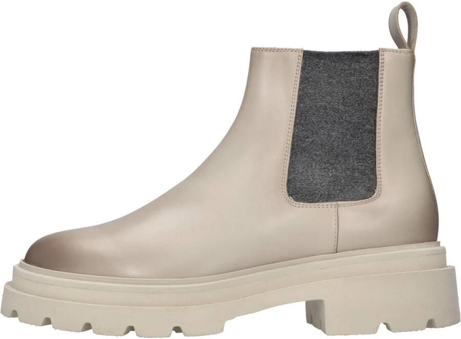 Santoni Gladde Leren Chelsea Laarzen