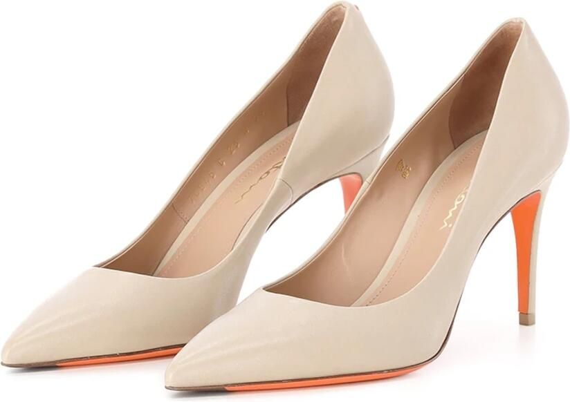 Santoni Gladlederen Pump