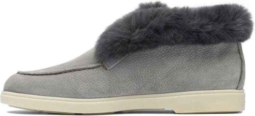 Santoni Grijze Enkellaarzen voor Vrouwen