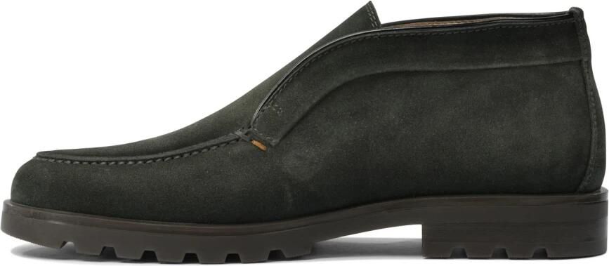 Santoni Groene Enkellaarzen voor Mannen