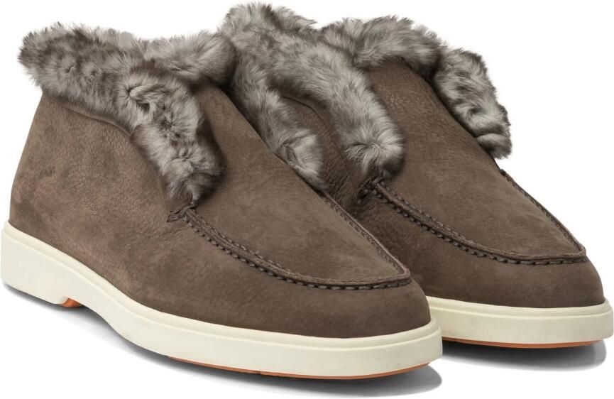 Santoni Bruine Loafer Schoenen voor Vrouwen - Foto 4