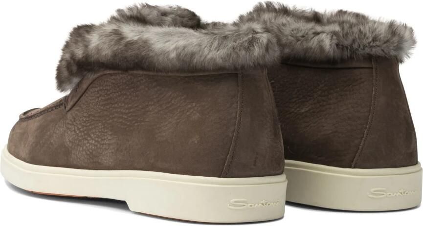 Santoni Bruine Loafer Schoenen voor Vrouwen - Foto 6