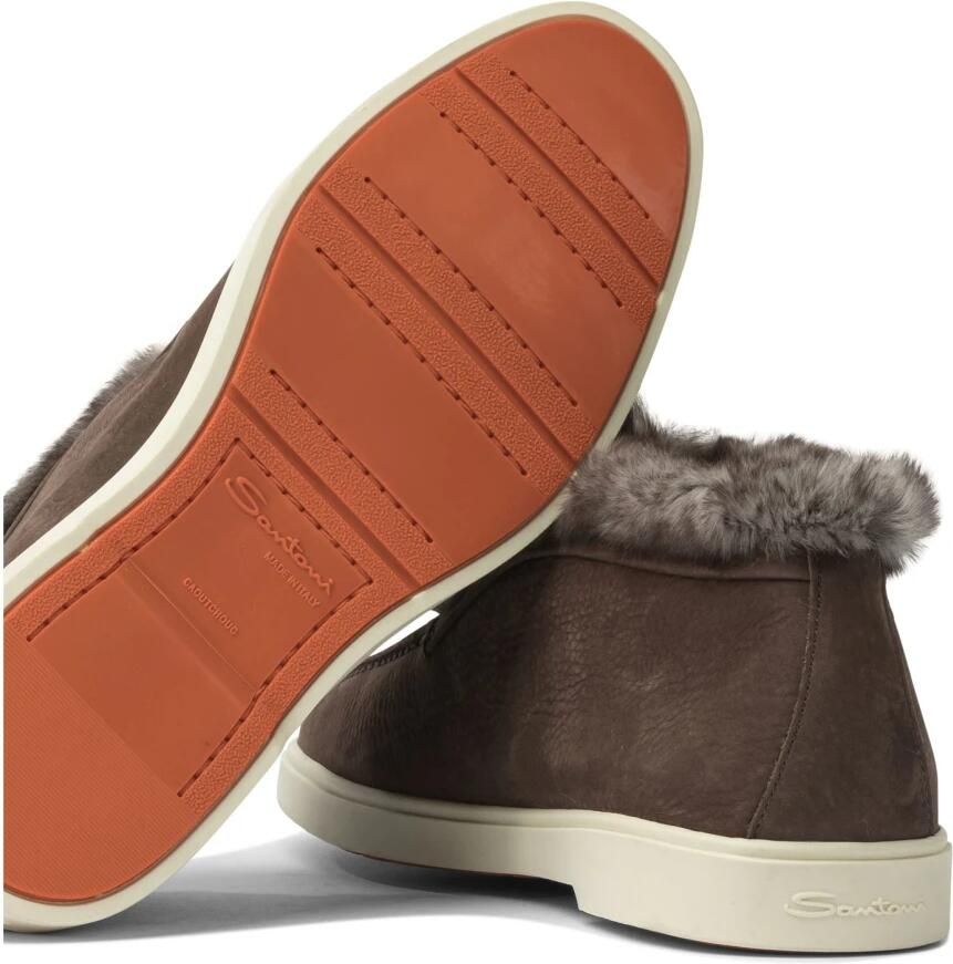 Santoni Bruine Loafer Schoenen voor Vrouwen - Foto 2