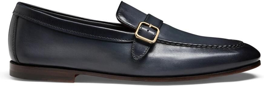 Santoni Heren enkelgesp loafer