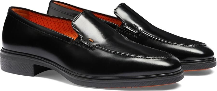 Santoni Heren leren Easy loafer