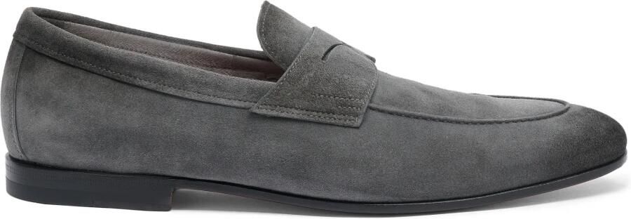 Santoni Heren suède Carlo instapper