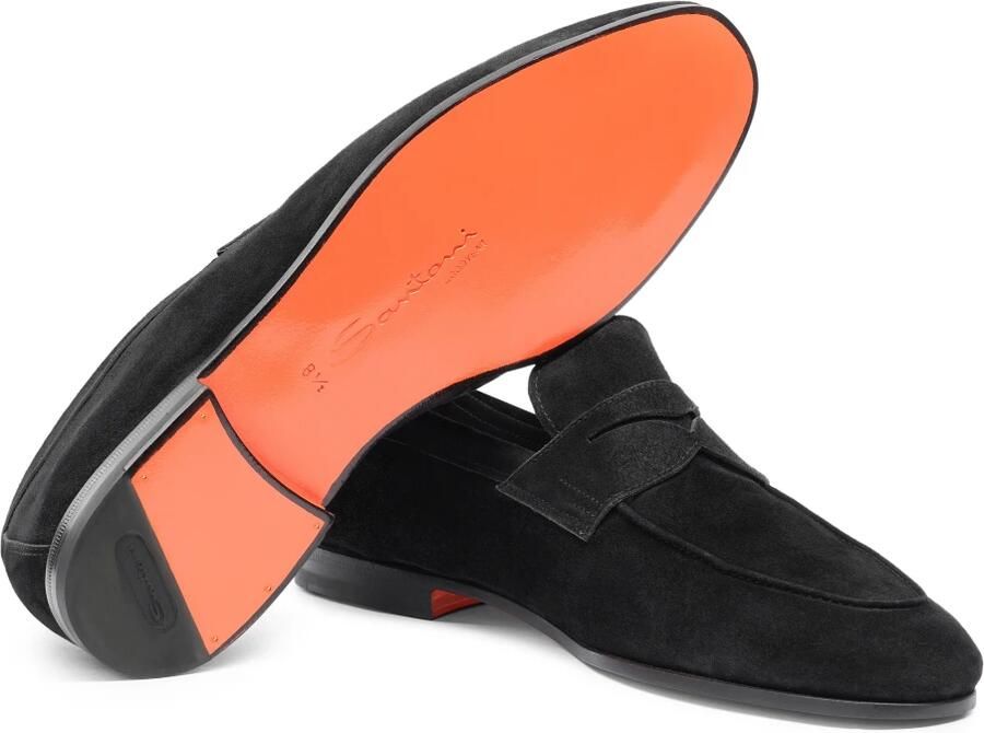 Santoni Stijlvolle Loafers voor Heren Black - Foto 2
