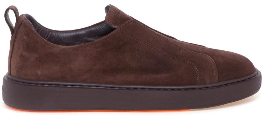Santoni Instapper van suède