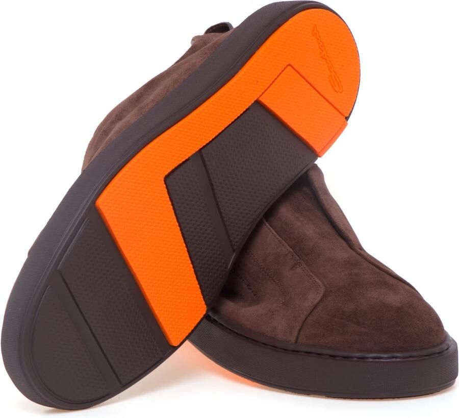 Santoni Instapper van suède - Foto 2