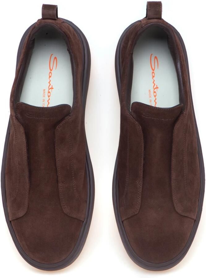 Santoni Instapper van suède - Foto 4
