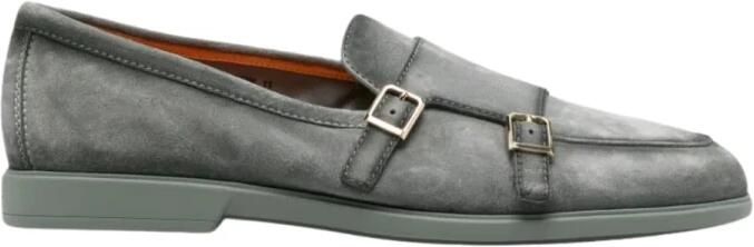Santoni Instappers met dubbele gesp