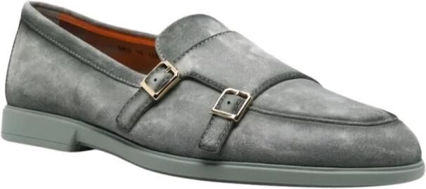 Santoni Instappers met dubbele gesp - Foto 3