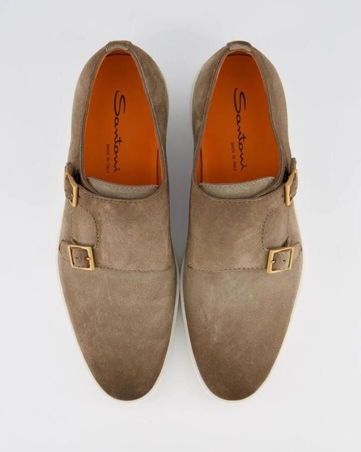 Santoni Klassieke Beige Loafer Schoenen - Foto 3
