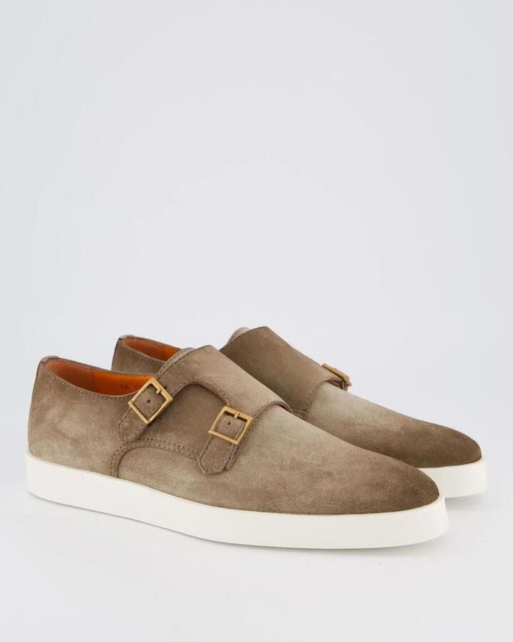 Santoni Klassieke Beige Loafer Schoenen - Foto 4