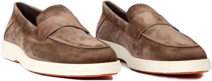 Santoni Klassieke Leren Loafers