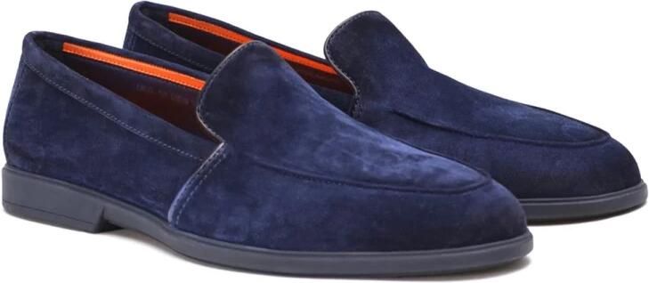 Santoni Klassieke Leren Loafers