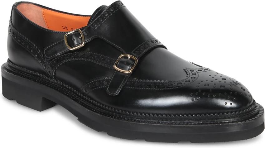 Santoni Klassieke Leren Zakelijke Schoenen voor Mannen