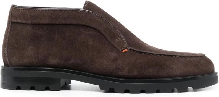 Santoni Klassieke Suède Desert Laarzen