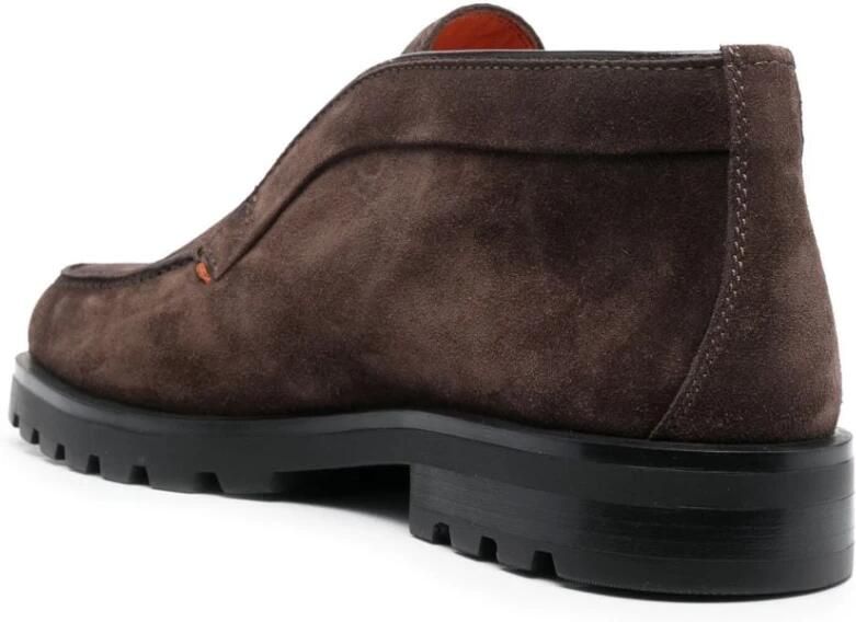 Santoni Klassieke Suède Desert Laarzen - Foto 2