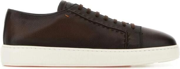 Santoni Lage Leren Sneakers