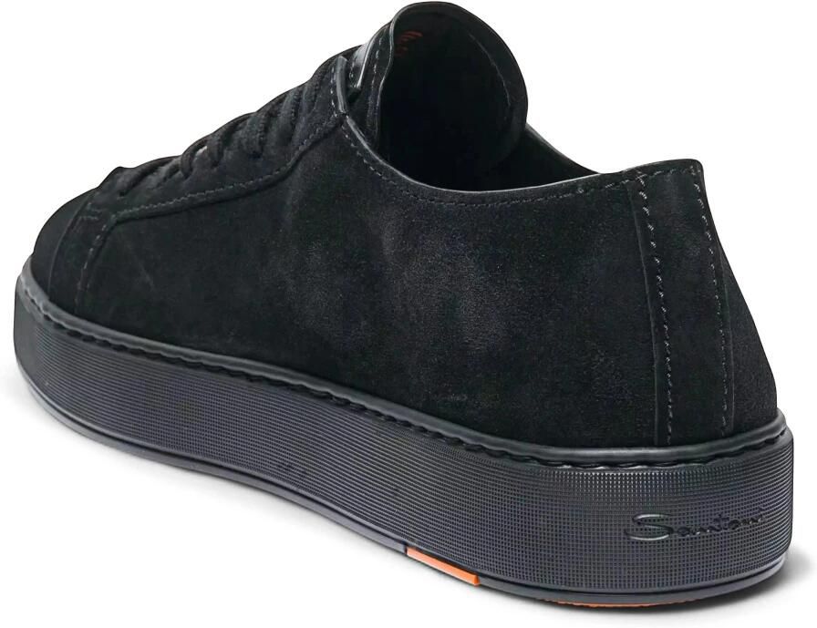 Santoni Lage sneakers van suède kalfsleer - Foto 2
