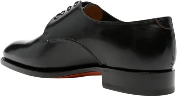 Santoni Lederen Derby Schoenen met Veters - Foto 2