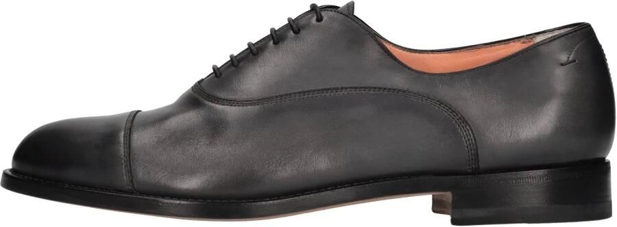 Santoni Lederen Veterschoenen