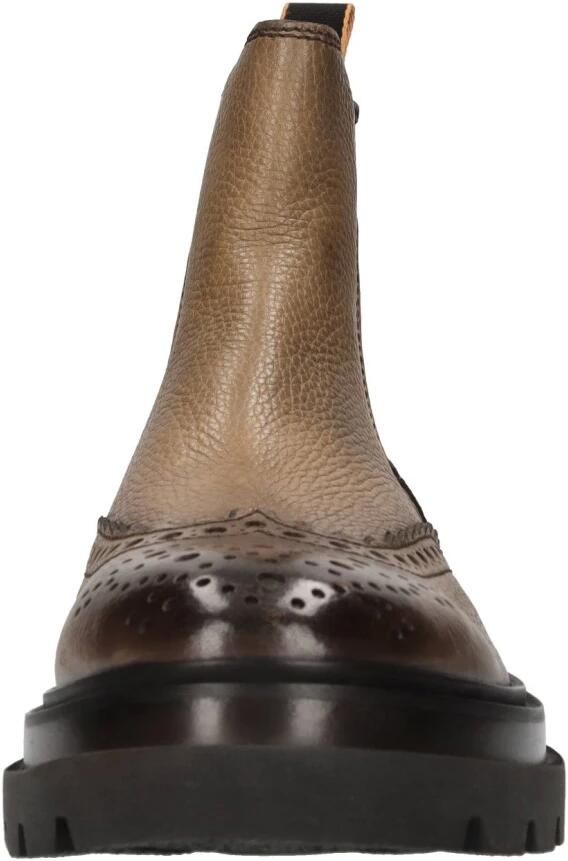 Santoni Leren Chelsea Laarzen in Beatles-stijl - Foto 3