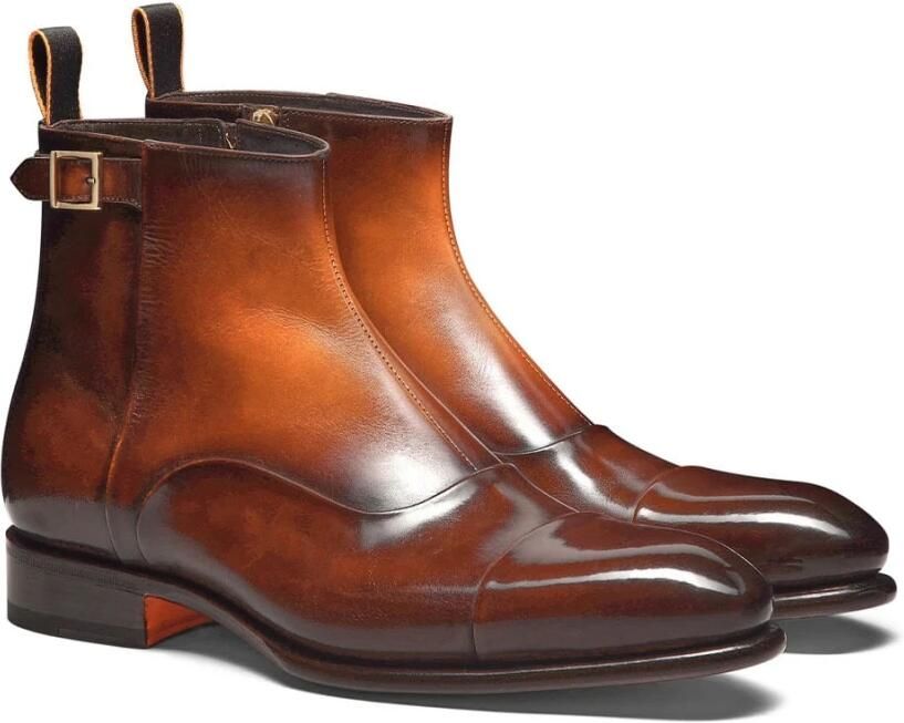 Santoni Leren Enkelboot - Foto 3