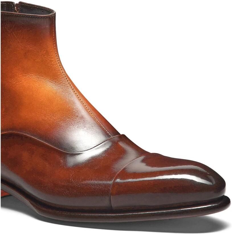 Santoni Leren Enkelboot - Foto 2
