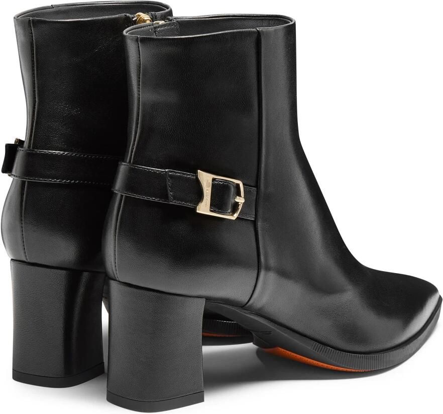SANTONI Enkellaarsjes Dames 71846 Leer Zwart - Foto 2