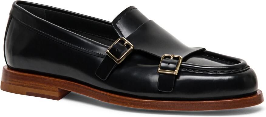 Santoni Leren Loafer