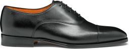 Santoni Leren Oxford Schoen