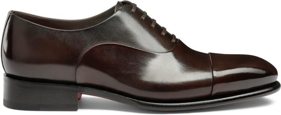 SANTONI Nette Schoenen Heren 12621 Leer Bruin