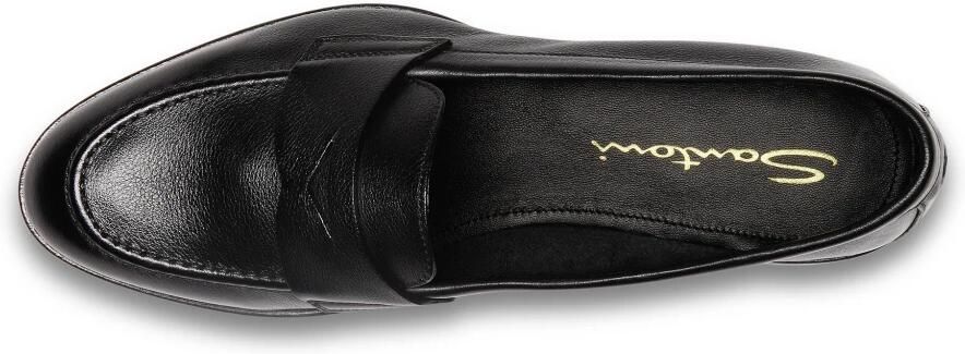 Santoni Leren Penny Loafer - Foto 2
